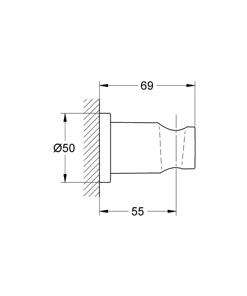 Shower holder GROHE Rainshower 27074AL0 Photo 3