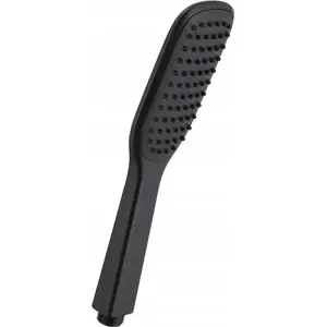 kfa² handheld shower head LOGON oval, 1-function, black (model 842-067-81)