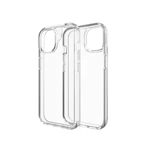 Zagg International Crystal Palace Clear Cover for iPhone 16/15/14/13 — Transparent, Graphene/Plastic, fits 6.1"