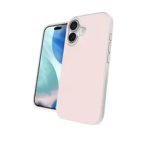 Protective Snap Cover case Zagg Manhattan for Apple iPhone 17, compatible with 6.3" screens, graphene and silicone, Pink Blush