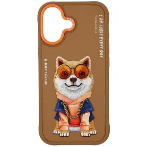 Phone case Nimmy Glasses Cool Dog for iPhone 17, beige