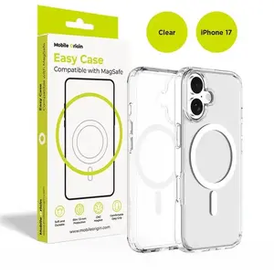 Mobile Origin Hybrid MagSafe Case clear for iPhone 17 — hybrid protective case with MagSafe compatibility