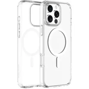 Mobile Origin Hybrid MagSafe Case clear for iPhone 16 Pro Max – protective hybrid case with MagSafe compatibility