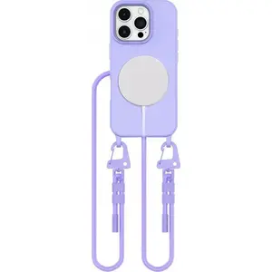 Protective case Tech21 Magnecklace MagSafe for Apple iPhone 16 Pro Max — Lavender
