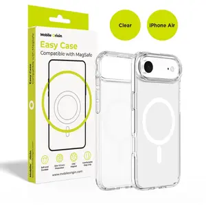 Mobile Origin Hybrid MagSafe Case clear for iPhone Air — transparent protective phone case with MagSafe compatibility