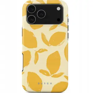 Protective Case Burga Tough MagSafe by UAB Hautica for iPhone 17 Pro Max — MagSafe compatible, lemon tart