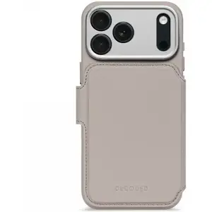 Кожаный отсоединяемый кошелек Elmarc для iPhone 17 Pro — защитный чехол совместимый с MagSafe (solid clay)