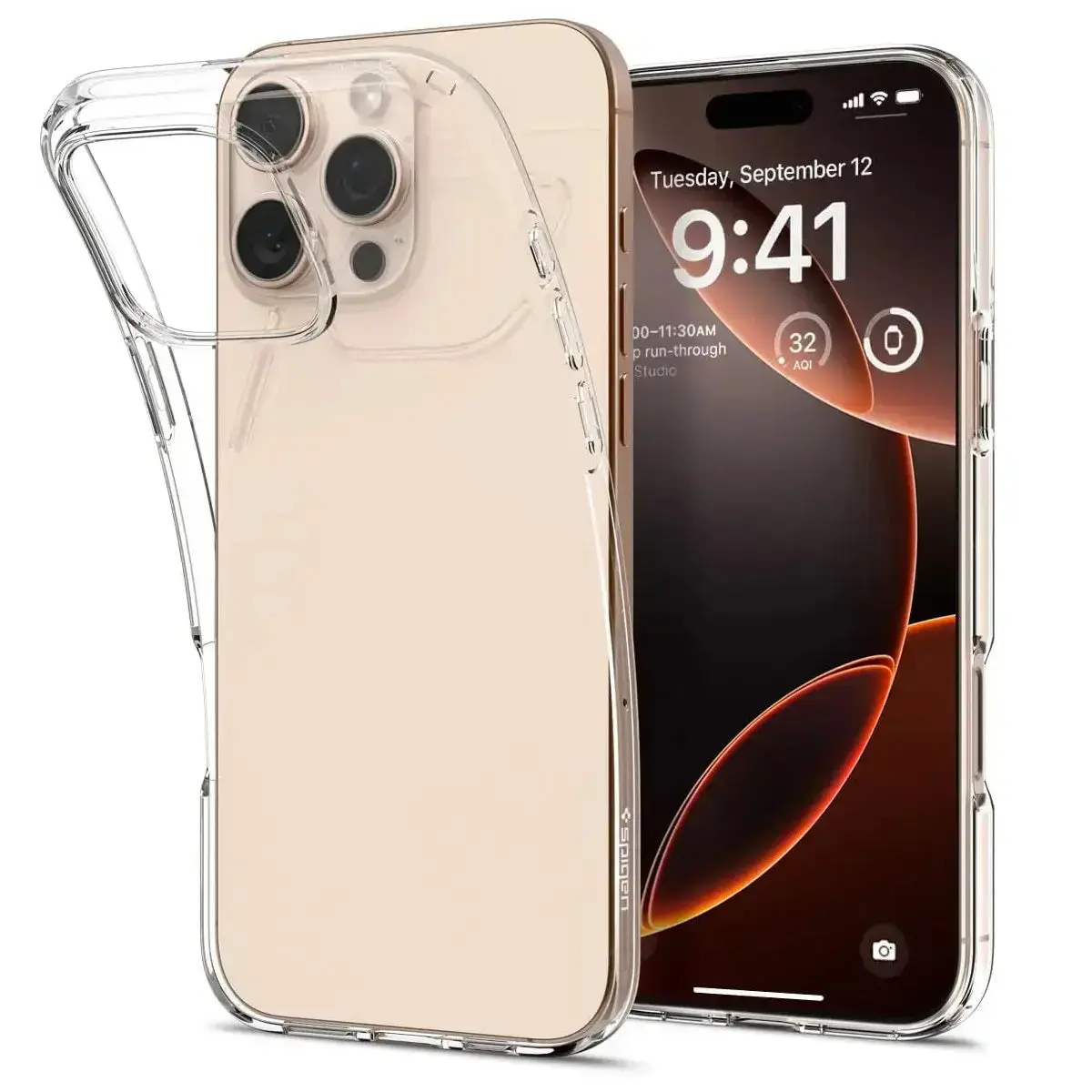 Spigen Crystal Flex TPU Case for iPhone 16 Pro Max Photo 2