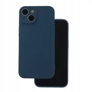 Protective MagSafe-style Cover Etteri Simple Color Mag for iPhone 17 Air 6.6" — navy blue