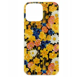 Phone case SACHS Glow Glam for Xiaomi Redmi 15 4G / 15 5G — orange, fits dimensions 171.08 × 82.05 × 8.55 mm