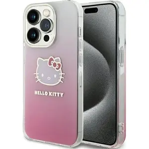 Sourcing hard case for iPhone 13 / 13 Pro 6.1" pink IML Gradient Electrop Kitty Head
