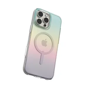 Smartphone cover Zagg Milan Snap for Apple iPhone 16 Pro Max — graphene/plastic, fits 6.9" screen, iridescent