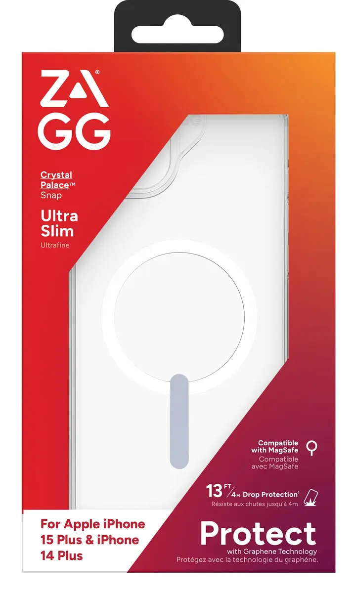 Zagg International прозрачный чехол для iPhone 15 Plus / 14 Plus Photo 6