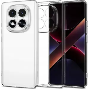 Прозрачный защитный чехол Spigen для Xiaomi Redmi Note 14 Pro 5G / POCO X7 5G, тонкий посадки