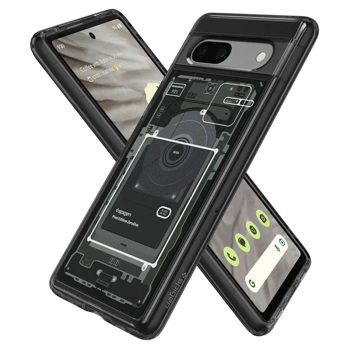 Чехол Spigen Ultra Hybrid Zero One для Pixel 7a Photo 2