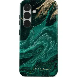 Cieta aizsargvāciņa Samsung Galaxy S25 Plus — Burga, Emerald Pool krāsa