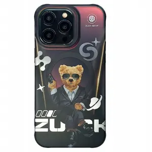 Protective phone case Zuck Bear for iPhone 16 Pro 6.3" model ZB Berlin Boss - single-layer Suave finish
