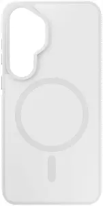 3MK protective case for Samsung Galaxy S26 — Smoke MagCase White