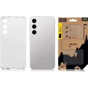 Protective TPU Plyo Cover for Samsung Galaxy S24+ by Tactical — Transparent, standard fit