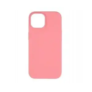 Protective silicone case Pomologic CoverCase for iPhone 15 with MagSafe compatibility, pink