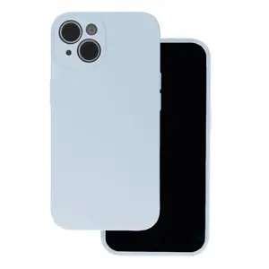 Etteri silicone protective case for Samsung Galaxy S25 Edge — light blue