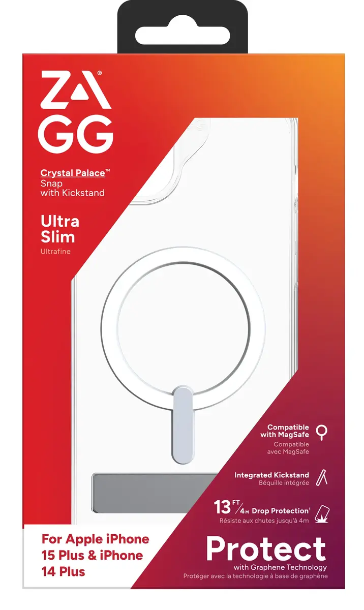 Чехол Zagg Crystal Palace SnapKS для iPhone 15 Plus / 14 Plus Photo 6