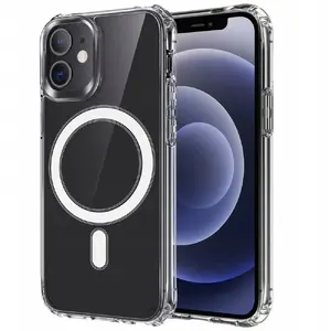 Caurspīdīgs Anti Shock MagSafe vāciņš iPhone 17 Air — saderīgs ar MagSafe