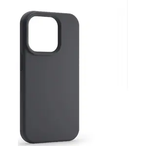 Силиконовый чехол Etteri для iPhone 15 Pro Max 6,7" — черный
