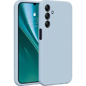 Silikona maciņš Etteri priekš Samsung Galaxy A25 5G (global), gaiši zils