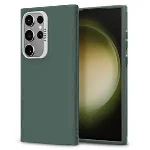 Чехол Spigen для Galaxy S24 Ultra — Cyrill Ultra Color Kale, TPU-крышка для 6,8" экрана, зелёный