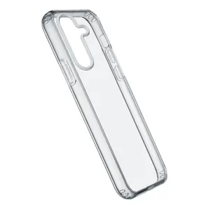 Hard case with rubber edges for Galaxy S24, transparent — Cellularline Clear Protect