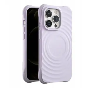 Aizsargvāks Circle Mag VMAX priekš iPhone 14 Pro 6,1" — gaiši violets