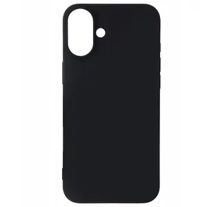 Vāciņš SUPERO Satin Flex priekš iPhone 16 Plus, melns