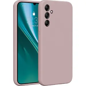 Silikona vāciņš Etteri priekš Samsung Galaxy A34 5G — gaiši rozā