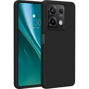 Силиконовый чехол Etteri для Xiaomi Redmi Note 13 5G — черный