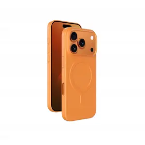 Protective case Amazingthing Minimal Air Case for iPhone 17 Pro Max, MagSafe compatible, orange