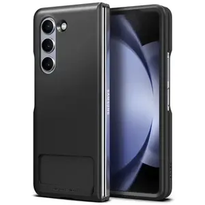 Vāciņš Spigen priekš Samsung Galaxy Z Fold5 Slim — piemērots 7,6" (19,3 cm), melns, PC+TPU