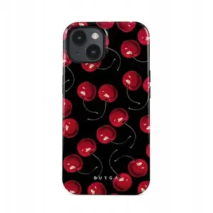 Phone case Burga Cherrybomb Tough MagSafe for iPhone 15 Plus — protective hard shell with MagSafe compatibility