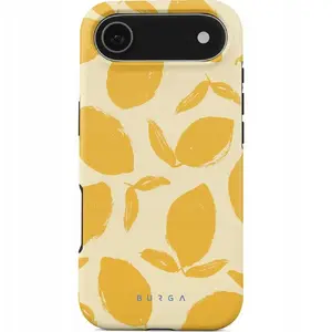 Защитный чехол для iPhone 17 Pro UAB Hautica Burga Tough Magsafe (lemon tart), совместим с MagSafe
