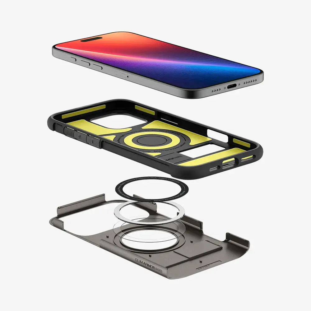 Spigen Slim Armor (MagFit) vāciņš iPhone 16 Pro Max Photo 4