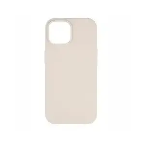 Protective silicone case Pomologic CoverCase for iPhone 15, MagSafe compatible, ivory