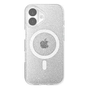 Vāciņš Prodigee SuperStar priekš iPhone 17, silikona, priekš 16 cm (6.3") ekrāna, sudraba caurspīdīgs