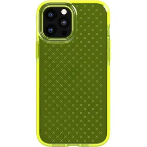 Protective phone case Tech21 EVO Check for iPhone 12 Pro Max — Luminous Yellow