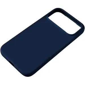 Protective silicone case Pomologic CoverCase for iPhone 17 Pro Max compatible with MagSafe (navy)