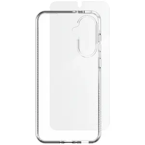 Чехол Zagg International Luxe & Glass Bundle для Samsung Galaxy A56 5G — прозрачный, для 6.7", графен и пластик