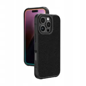 Защитный чехол Amazingthing Titan Max Case с арамидными волокнами 1500D для iPhone 16 Pro — черный