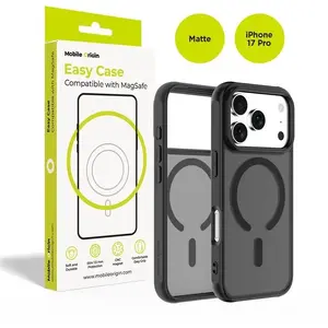 Protective Hybrid MagSafe Case for iPhone 17 Pro, MOBILE ORIGIN — matte black