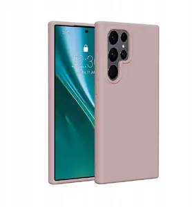 Aizmugurējais vāciņš Etteri Silicone Mag priekš Samsung Galaxy S26 Ultra gaiši rozā
