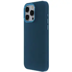Protective case Tecto Shield Satin Elegant for iPhone 15 Pro 6.1" — dark blue
