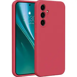 Silikona vāciņš Etteri priekš Samsung Galaxy S23 FE — aveņu krāsa